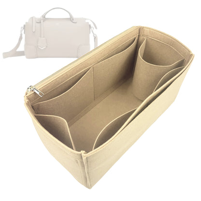 Organizer for [By The Way Selleria Mini, Fendi] Bag Insert (Felt, Long Zip and Open Compartment) Rovelle Bags