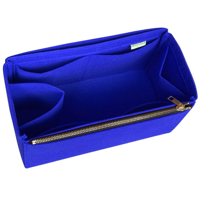 Organizer for [Peekaboo X-Lite Medium, Fendi] Bag Insert (Felt, Full-width Zip and Open Pocket) Rovelle Bags