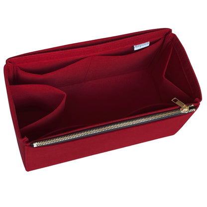 Organizer for [By The Way Selleria Mini, Fendi] Bag Insert (Felt, Long Zip and Open Compartment) Rovelle Bags