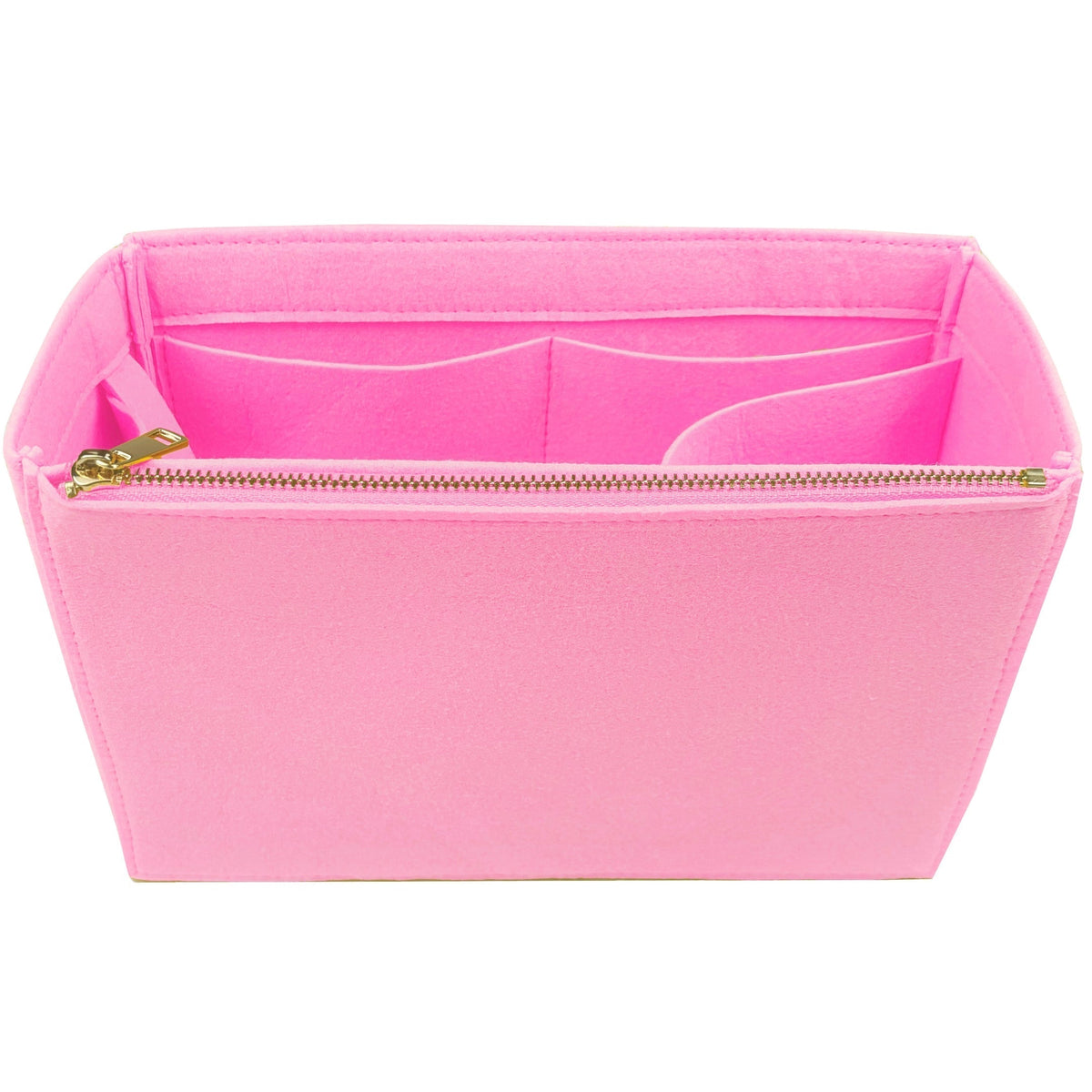 Organizer for [By The Way Selleria Large, Fendi] Bag Insert (Felt, Long Zip and Open Compartment) Rovelle Bags