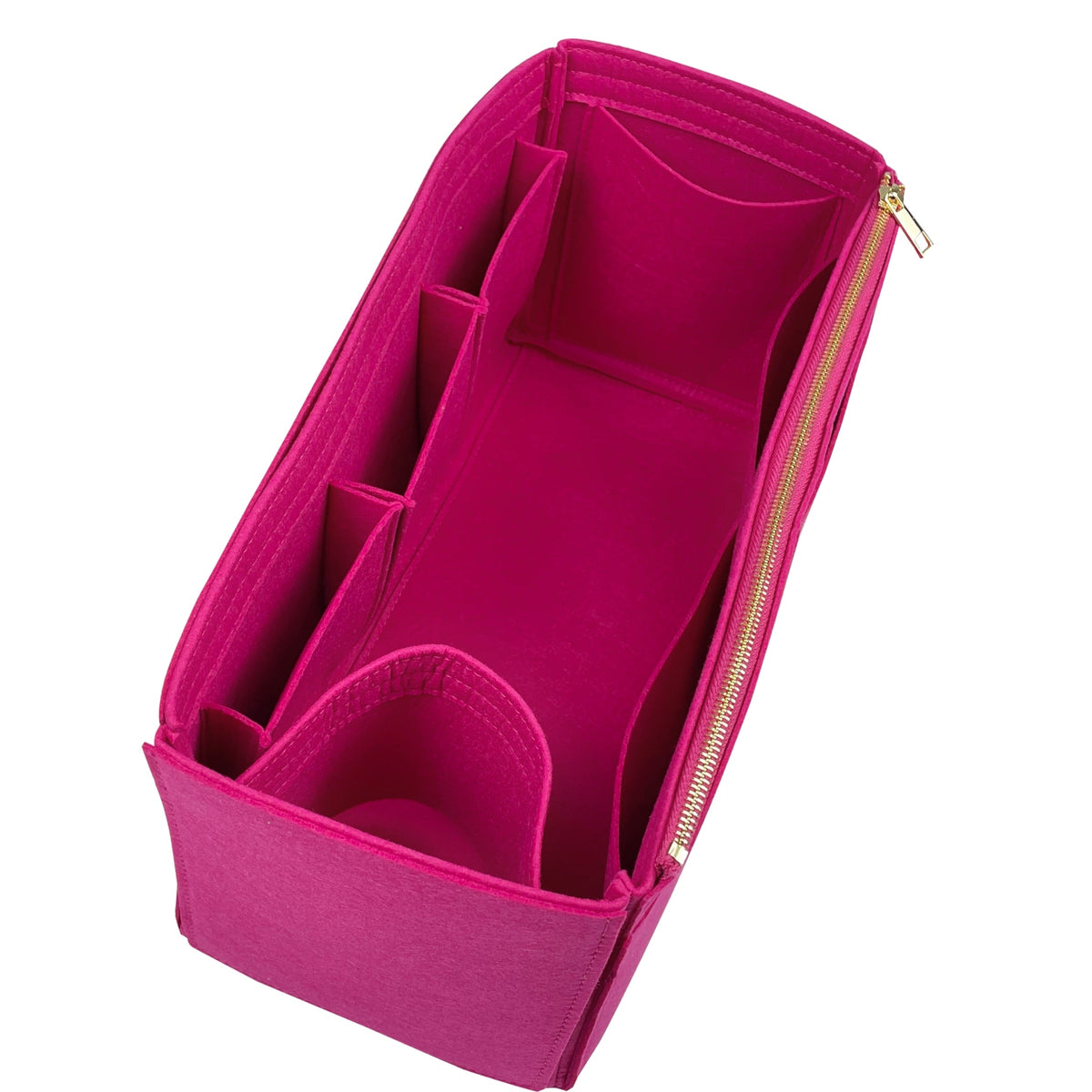 Organizer for [Sunshine Mini, Fendi] Bag Insert (Felt, Wide Open Pockets) Rovelle Bags
