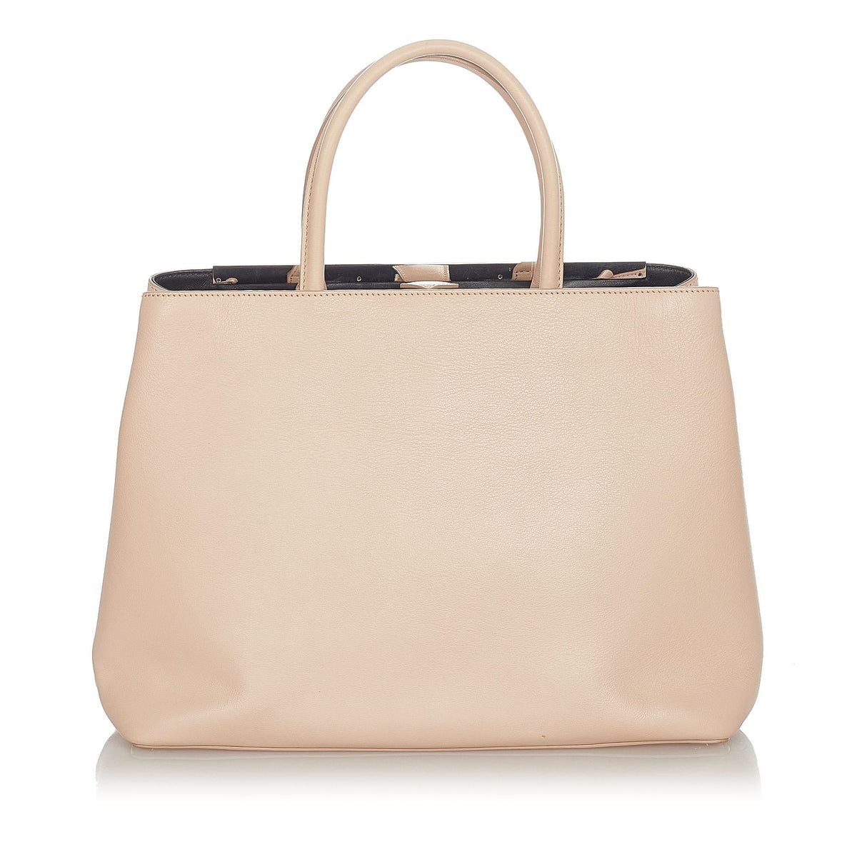 Fendi 2Jours Leather Handbag (SHG-22872) Rovelle Bags