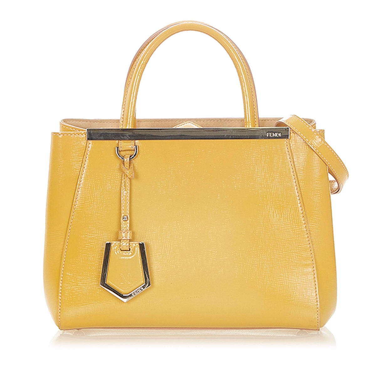 Fendi 2Jours Leather Satchel (SHG-19311) Rovelle Bags