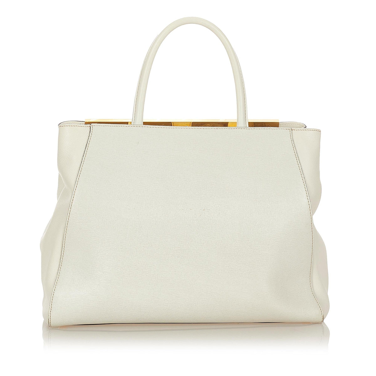 Fendi 2Jours Leather Satchel (SHG-23583) Rovelle Bags