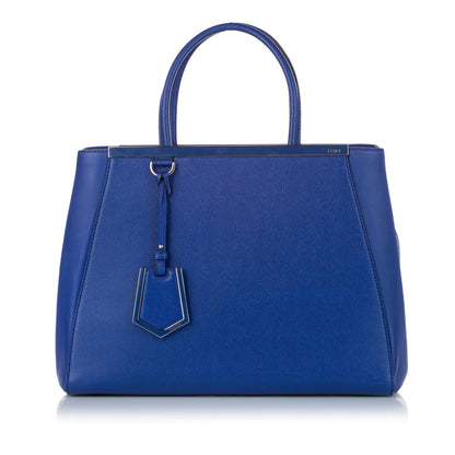 Fendi 2Jours Leather Satchel (SHG-26672) Rovelle Bags