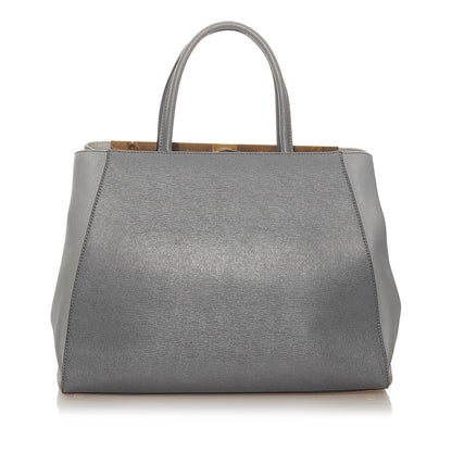 Fendi 2Jours Leather Satchel (SHG-27958) Rovelle Bags