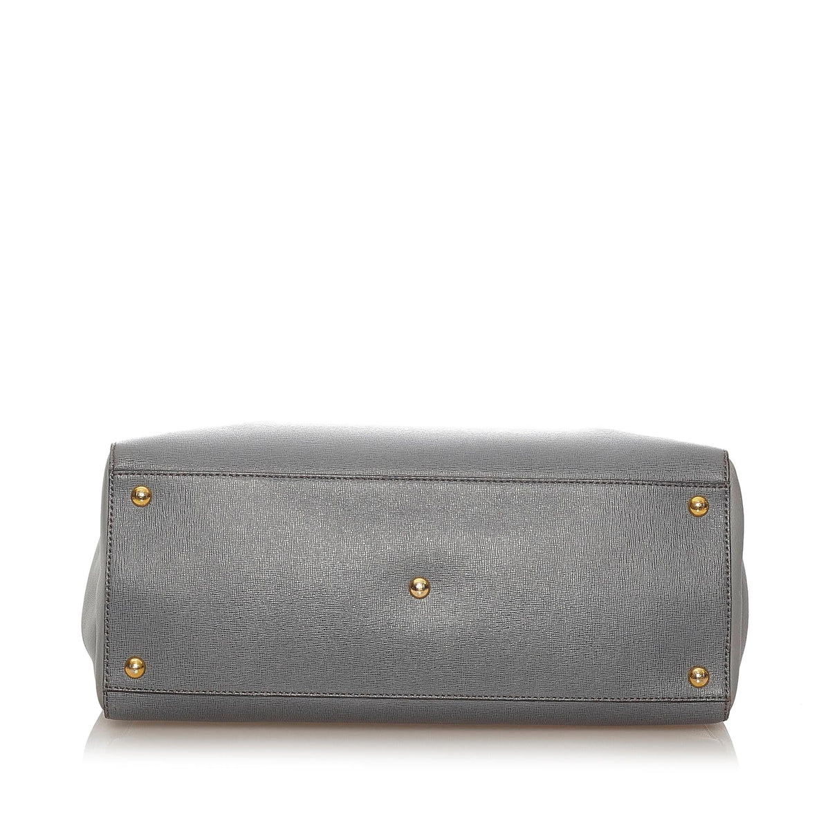 Fendi 2Jours Leather Satchel (SHG-27958) Rovelle Bags