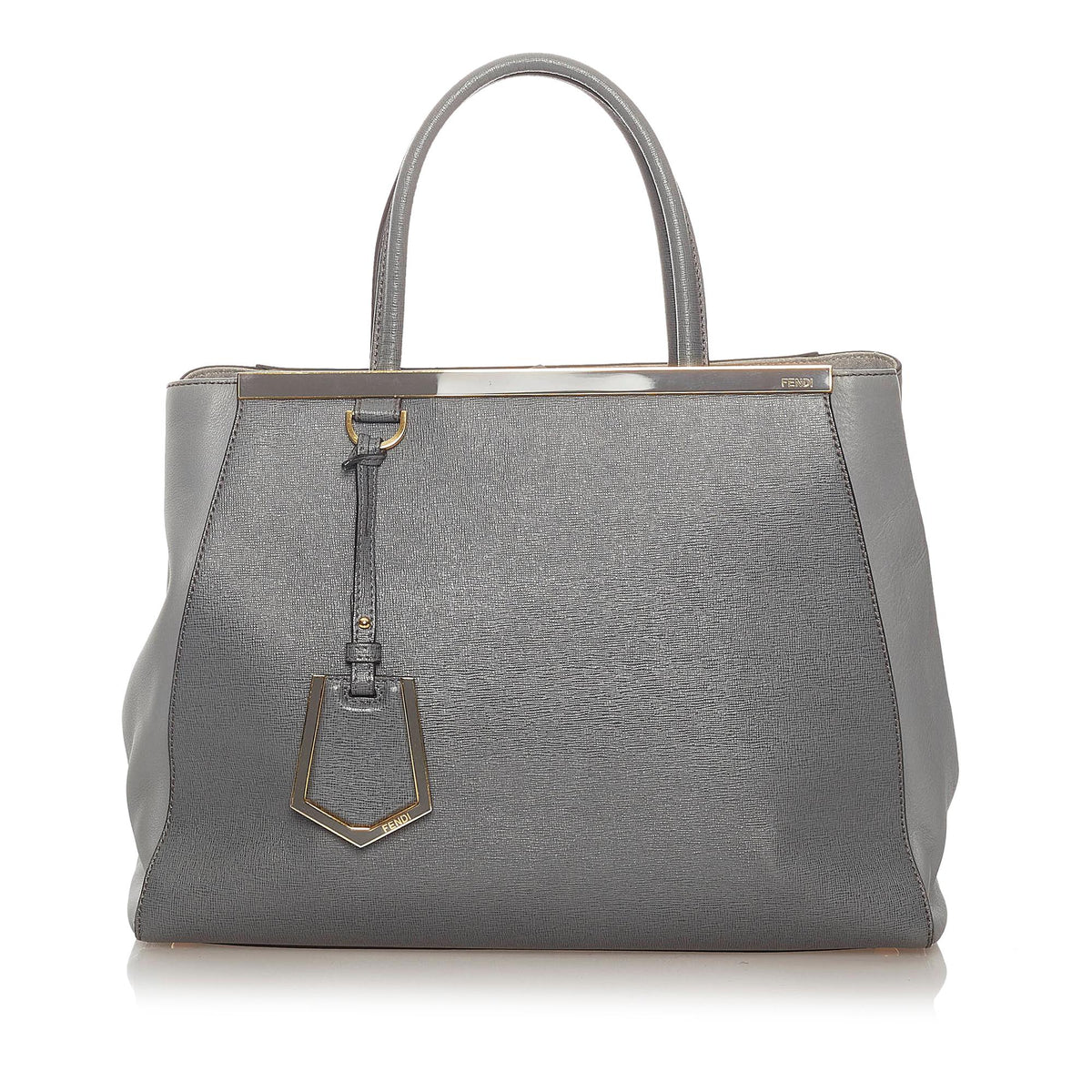 Fendi 2Jours Leather Satchel (SHG-27958) Rovelle Bags
