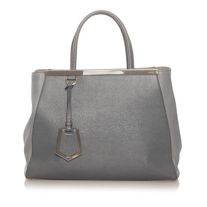 Fendi 2Jours Leather Satchel (SHG-27958) Rovelle Bags