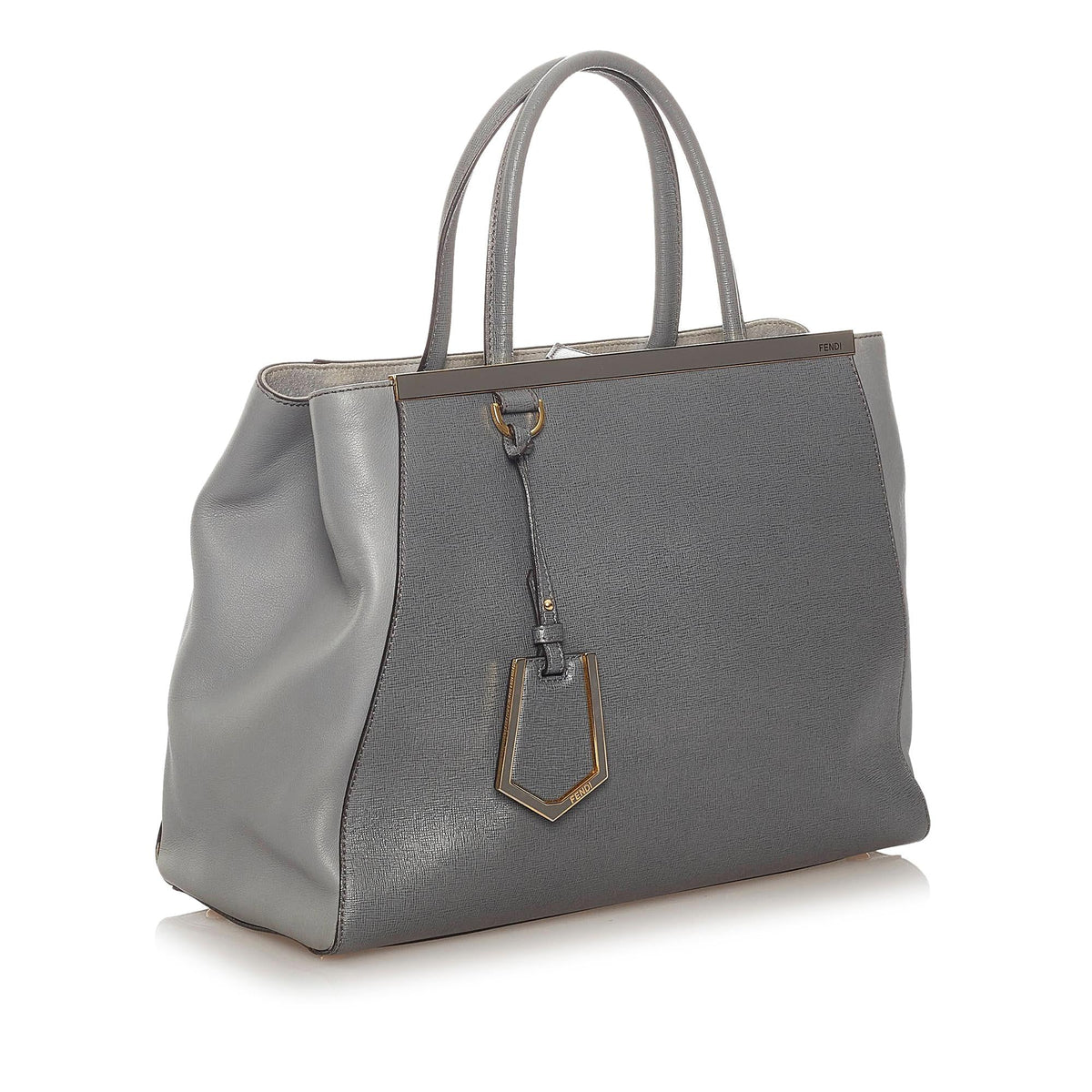 Fendi 2Jours Leather Satchel (SHG-27958) Rovelle Bags