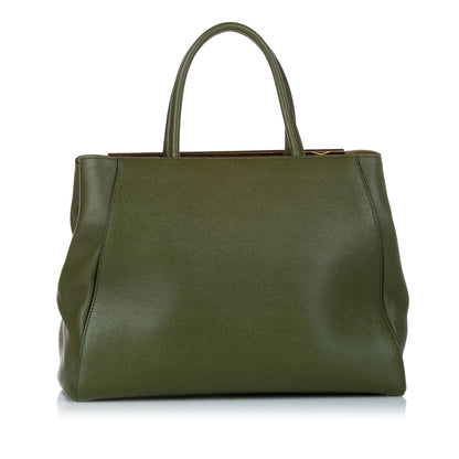 Fendi 2Jours Leather Satchel (SHG-30030) Rovelle Bags