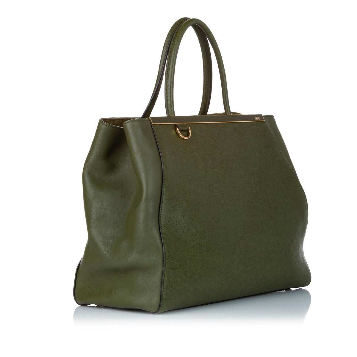 Fendi 2Jours Leather Satchel (SHG-30030) Rovelle Bags