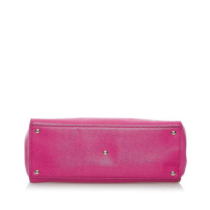 Fendi 2Jours Leather Satchel (SHG-30580) Rovelle Bags