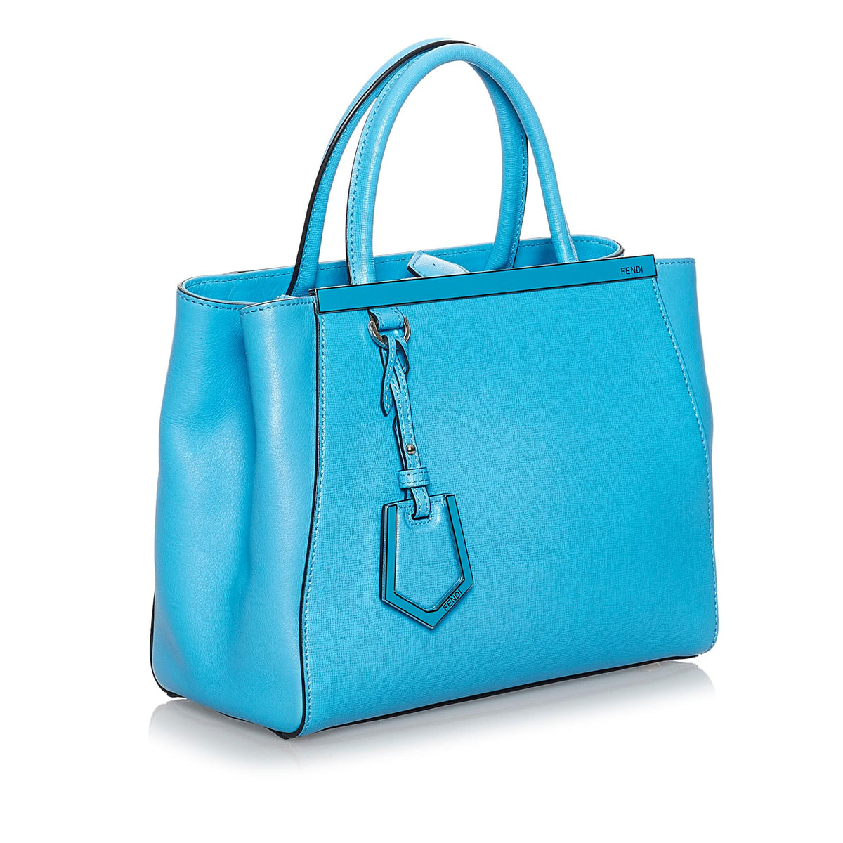 Fendi 2Jours Leather Satchel (SHG-30664) Rovelle Bags
