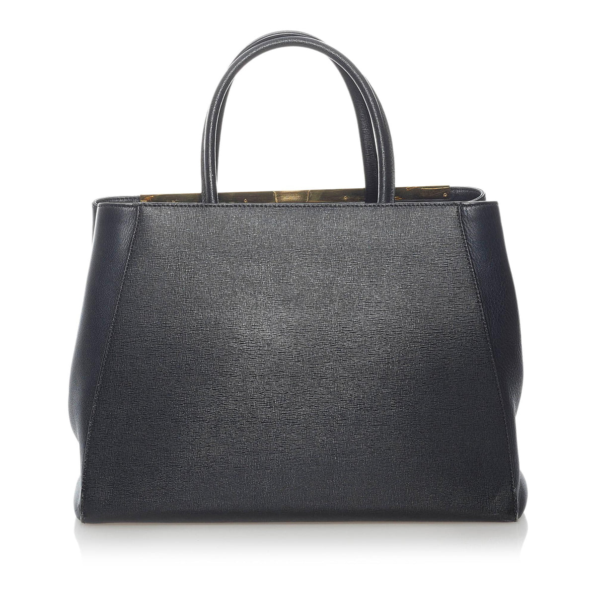 Fendi 2Jours Leather Satchel (SHG-30771) Rovelle Bags