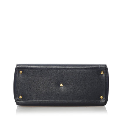 Fendi 2Jours Leather Satchel (SHG-30771) Rovelle Bags