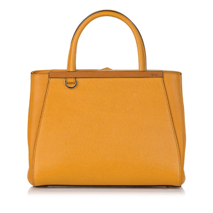 Fendi 2Jours Leather Satchel (SHG-31456) Rovelle Bags