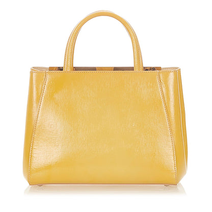 Fendi 2Jours Leather Satchel (SHG-32166) Rovelle Bags