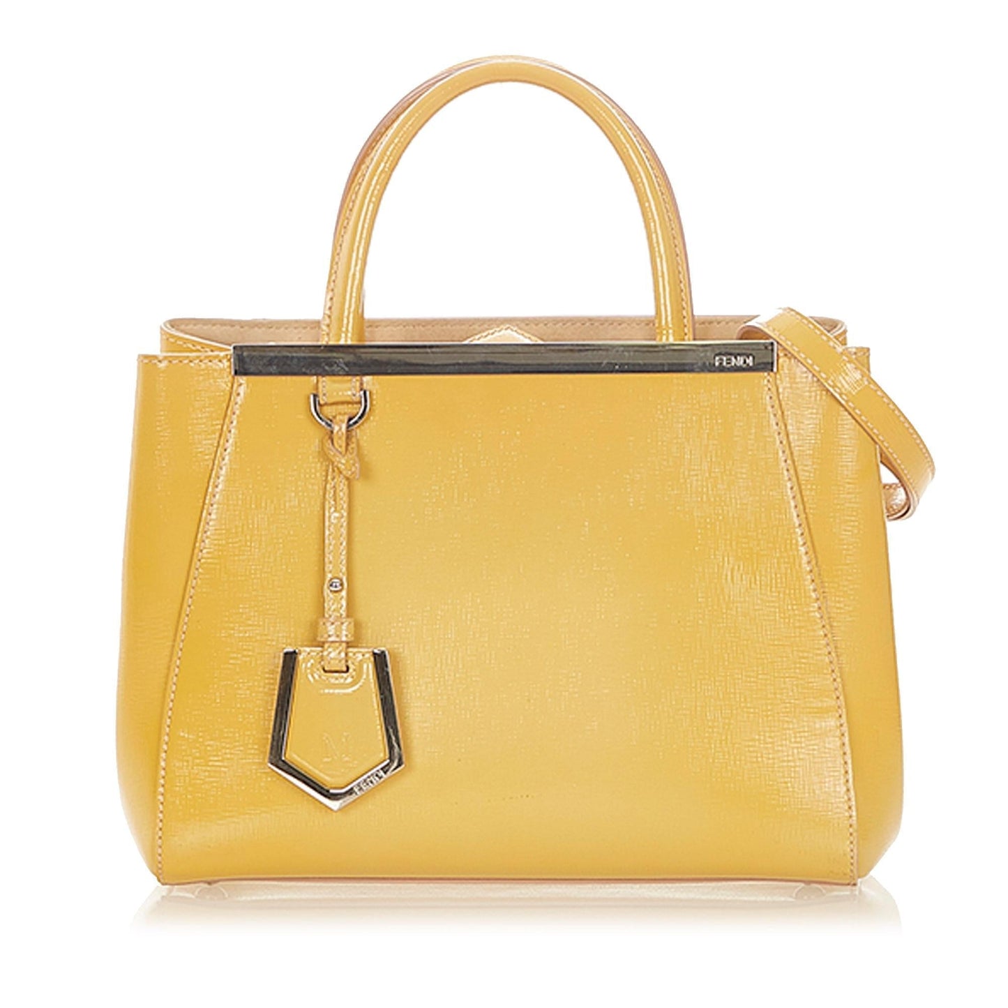 Fendi 2Jours Leather Satchel (SHG-32166) Rovelle Bags
