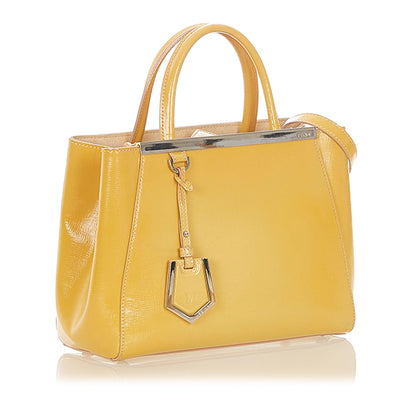 Fendi 2Jours Leather Satchel (SHG-32166) Rovelle Bags
