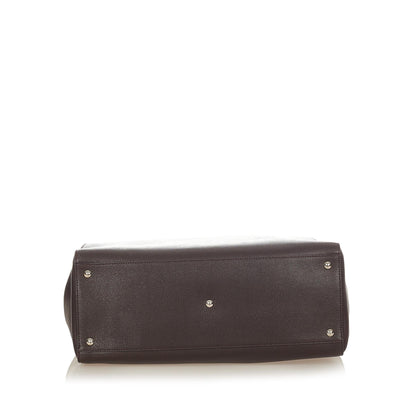 Fendi 2Jours Leather Tote Bag (SHG-26240) Rovelle Bags