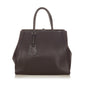 Fendi 2Jours Leather Tote Bag (SHG-26240) Rovelle Bags