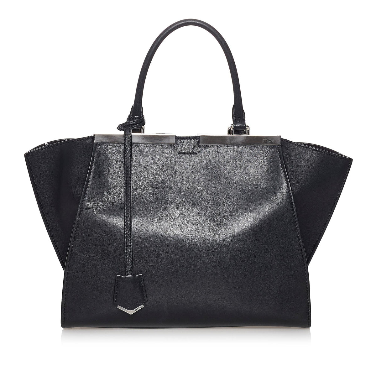 Fendi 3Jours Leather Satchel (SHG-31185) Rovelle Bags