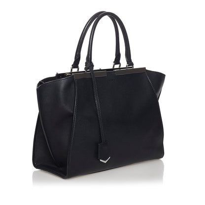 Fendi 3Jours Leather Satchel (SHG-31185) Rovelle Bags