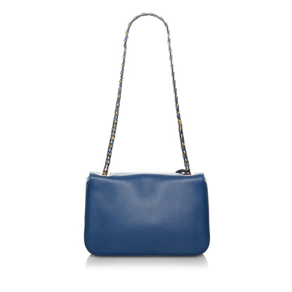 Fendi Be Baguette Leather Crossbody Bag (SHG-30577) Rovelle Bags