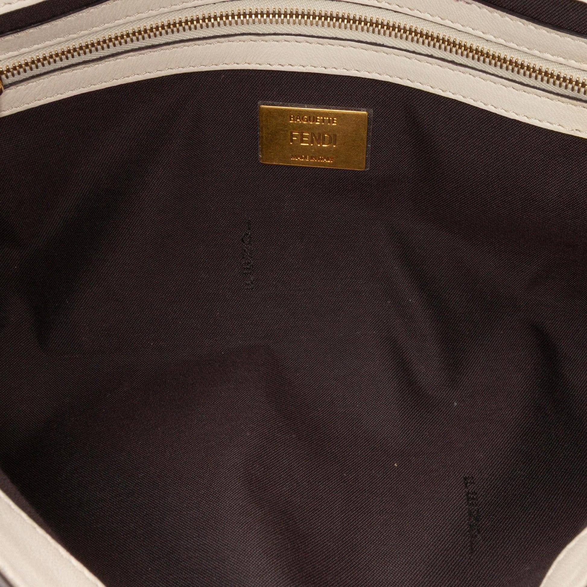 Fendi Baguette Leather Red Shoulder Bag Style 23 Rovelle Bags