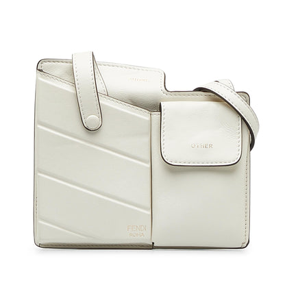 Fendi Mini Leather Red Handbag Rovelle Bags