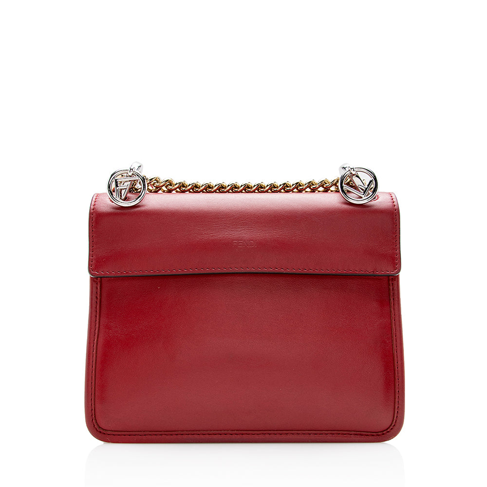 Fendi Calfskin Kan I Shoulder Bag (SHF-13965) Rovelle Bags