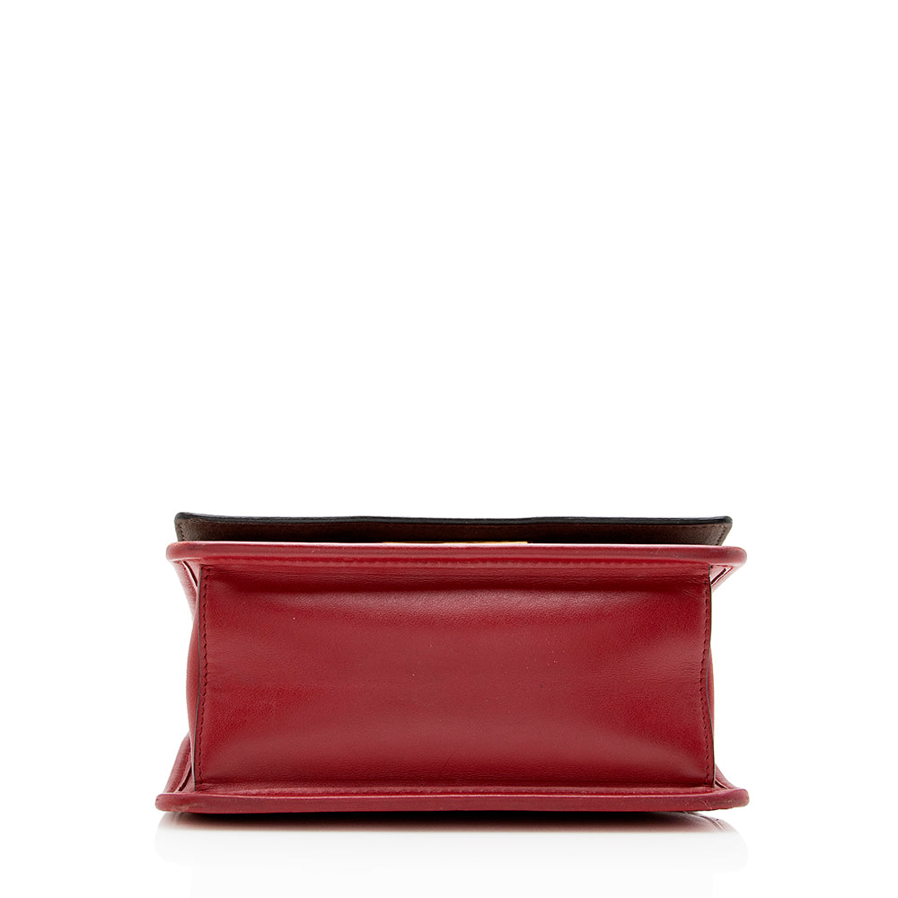 Fendi Calfskin Kan I Shoulder Bag (SHF-13965) Rovelle Bags