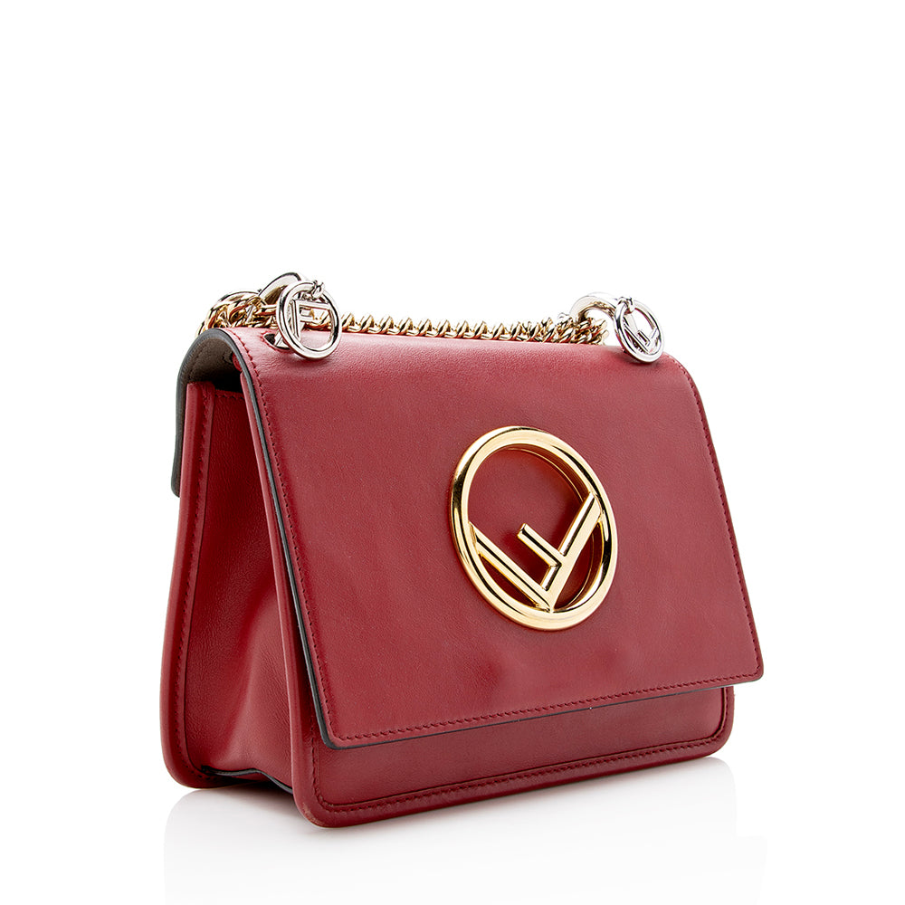 Fendi Calfskin Kan I Shoulder Bag (SHF-13965) Rovelle Bags
