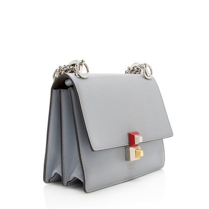 Fendi Calfskin Kan I Small Shoulder Bag (SHF-22970) Rovelle Bags