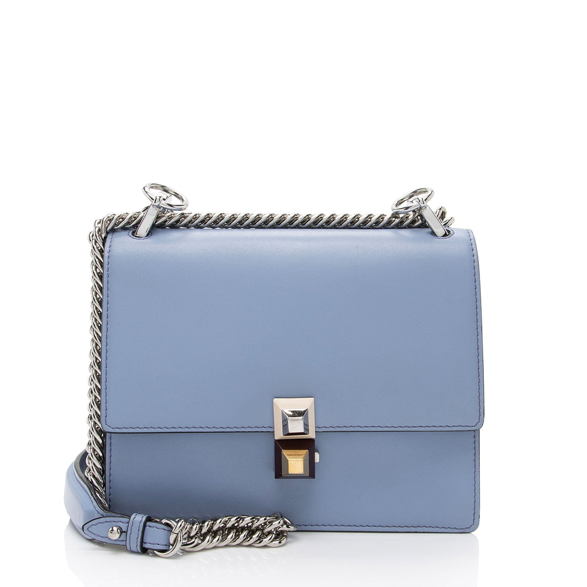 Fendi Calfskin Kan I Small Shoulder Bag Rovelle Bags