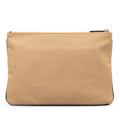 Fendi Canvas Roma Clutch (SHG-oJP68f) Rovelle Bags