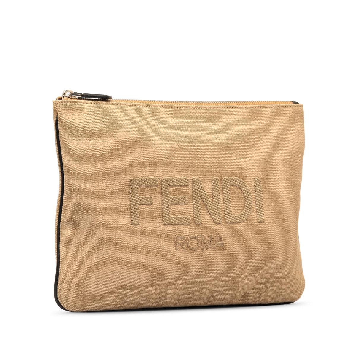 Fendi Canvas Roma Clutch (SHG-oJP68f) Rovelle Bags