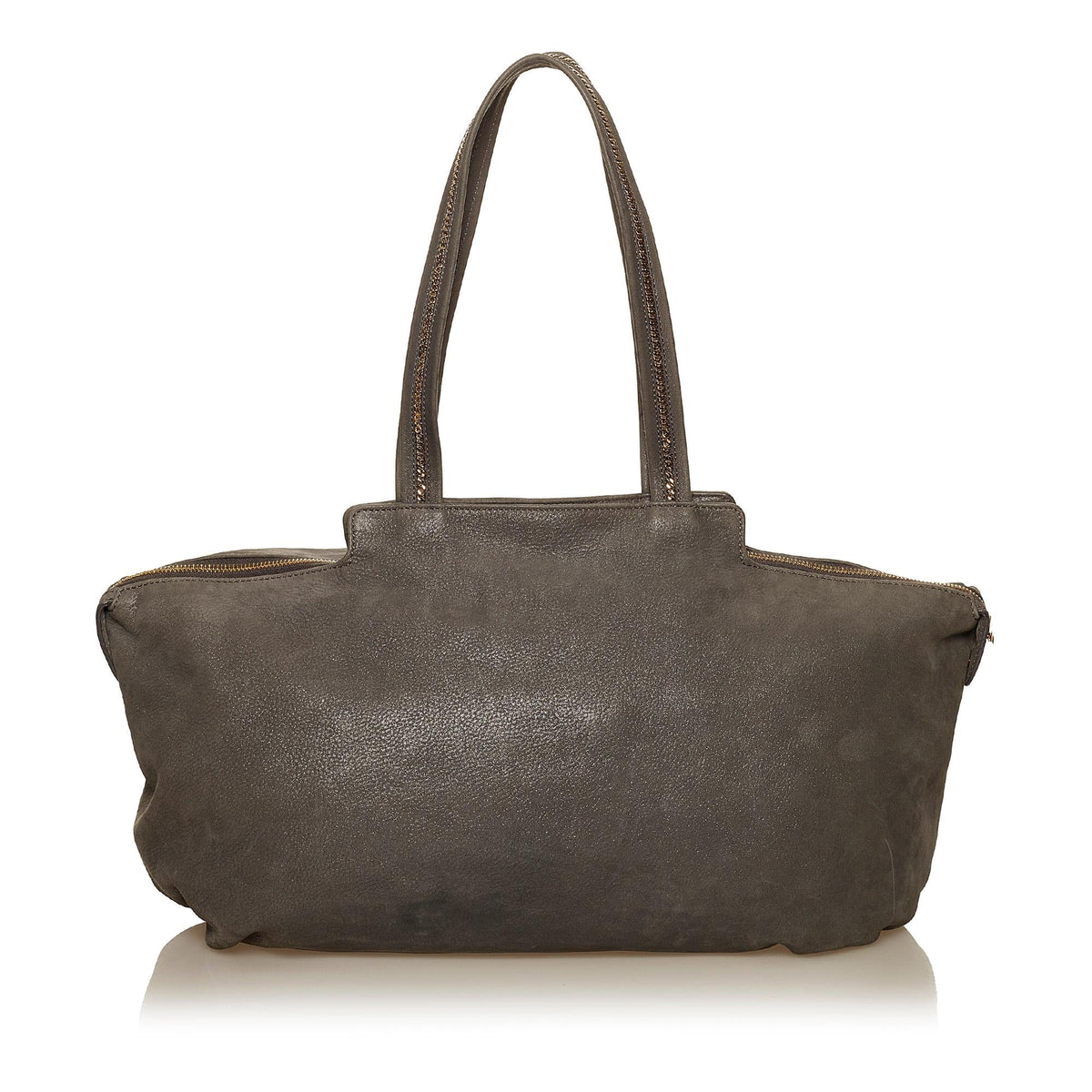 Fendi Chains Leather Tote Bag (SHG-29529) Rovelle Bags