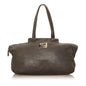 Fendi Chains Leather Tote Bag (SHG-29529) Rovelle Bags