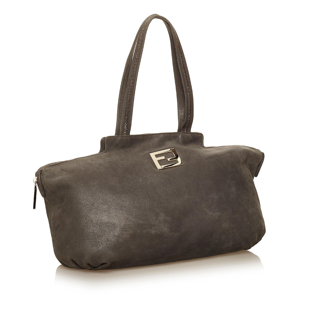 Fendi Chains Leather Tote Bag (SHG-29529) Rovelle Bags