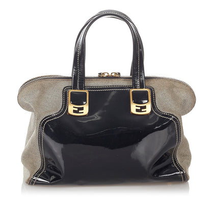 Fendi Chameleon Patent Leather Satchel (SHG-26854) Rovelle Bags