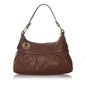 Fendi Chef Leather Shoulder Bag (SHG-26892) Rovelle Bags
