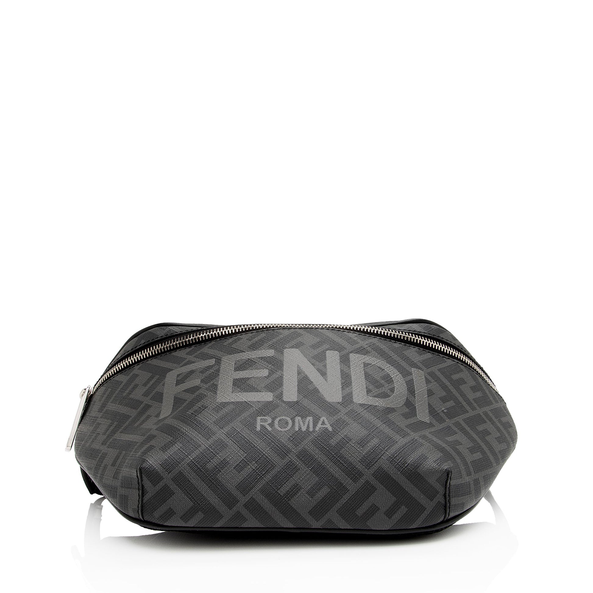 Fendi Coated Canvas FF Belt Bag (SHF-AeWxPp) Rovelle Bags