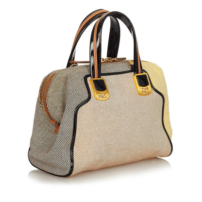 Fendi Colorblock Canvas Chameleon Handbag (SHG-24876) Rovelle Bags