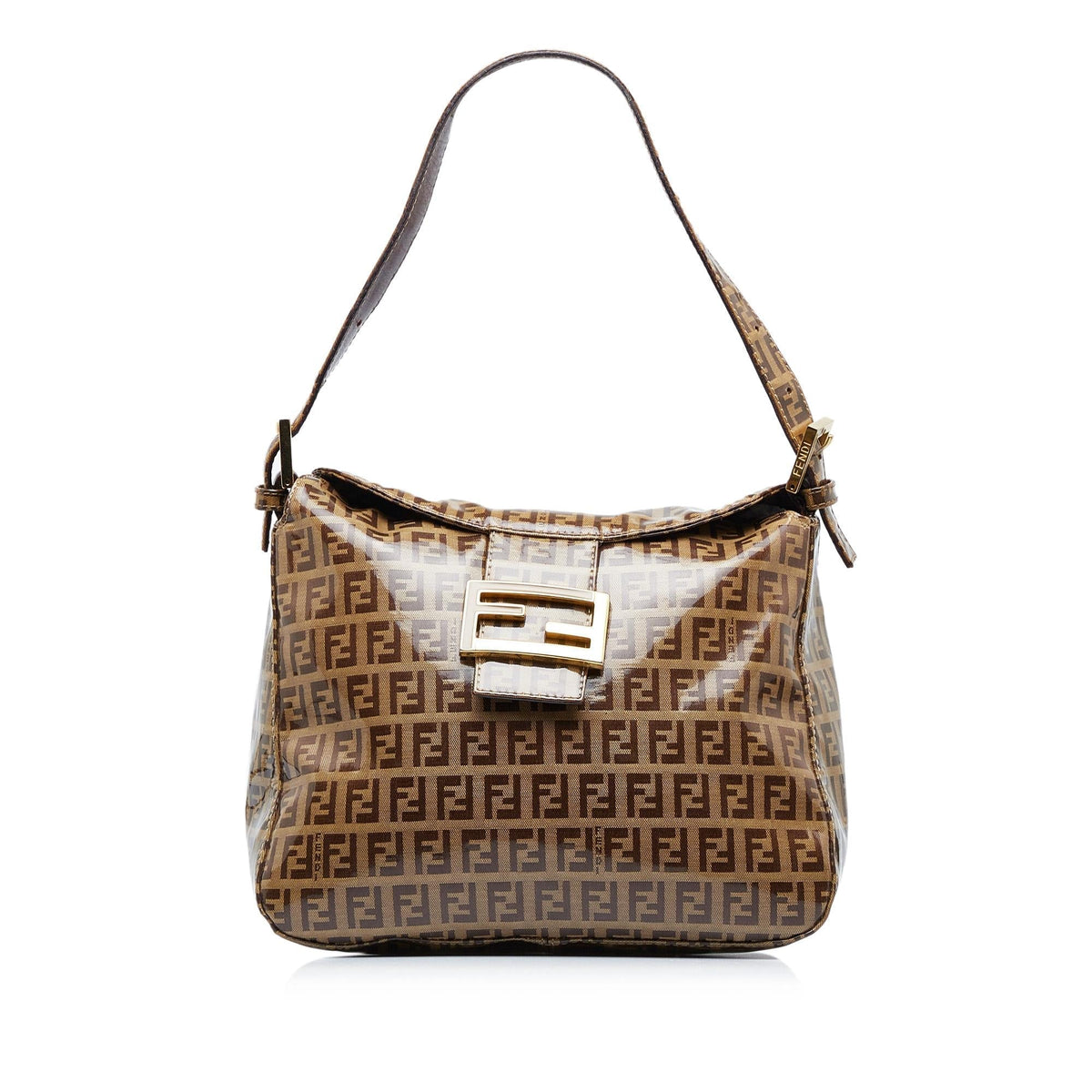 Fendi Crystal Zucchino Double Flap (SHG-1Vzlv1) Rovelle Bags