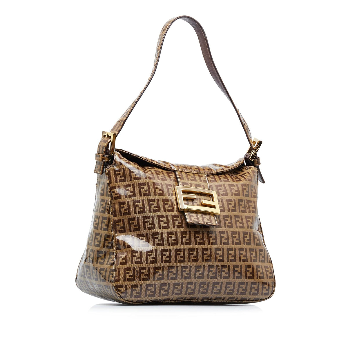 Fendi Crystal Zucchino Double Flap (SHG-1Vzlv1) Rovelle Bags