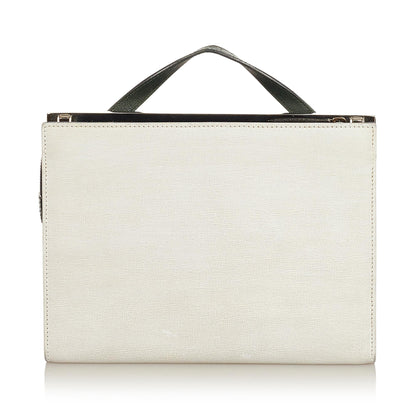 Fendi Demi Jour Leather Satchel (SHG-25796) Rovelle Bags