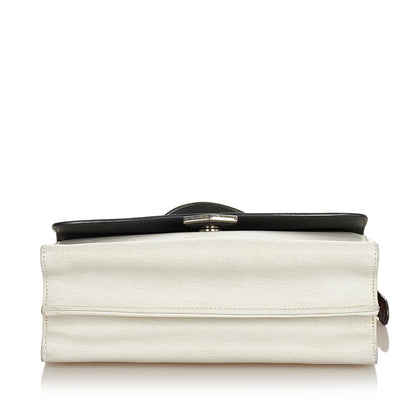Fendi Demi Jour Leather Satchel (SHG-25796) Rovelle Bags