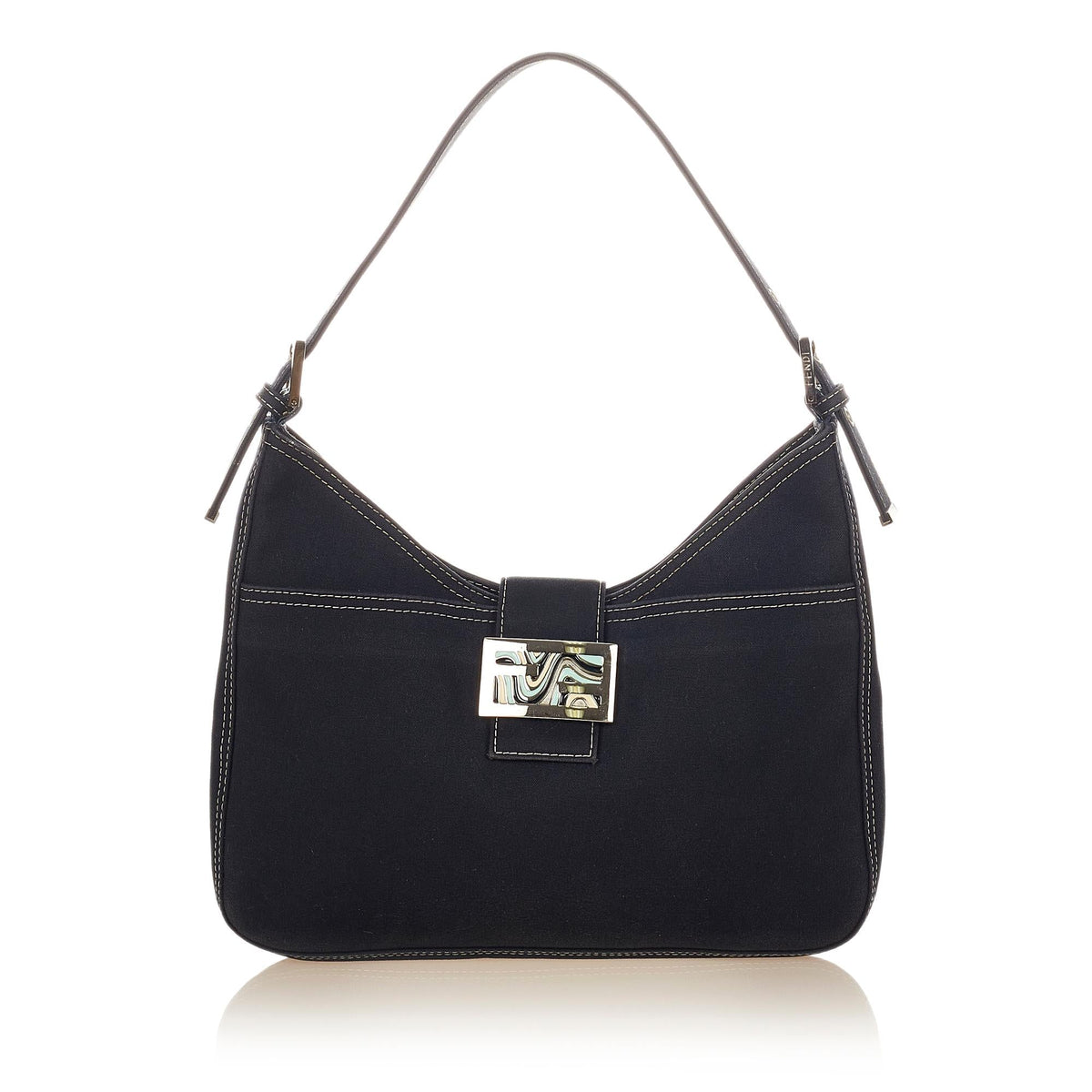 Fendi Denim Shoulder Bag (SHG-25995) Rovelle Bags